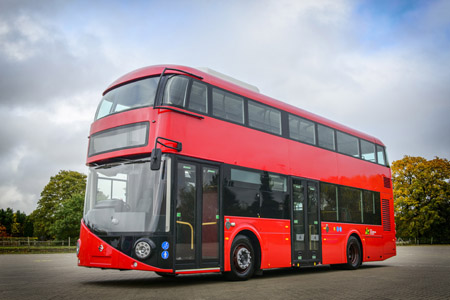 Elektrohybrid Doppelstockbus Volvo B5LHC