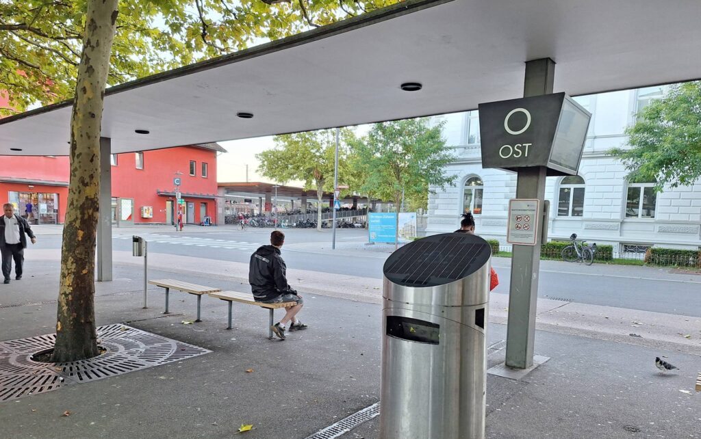 Solar-Presshaie schlucken mehr: Dornbirn setzt auf innovative Abfallbehälter 1 Abfallhai Dornbirn