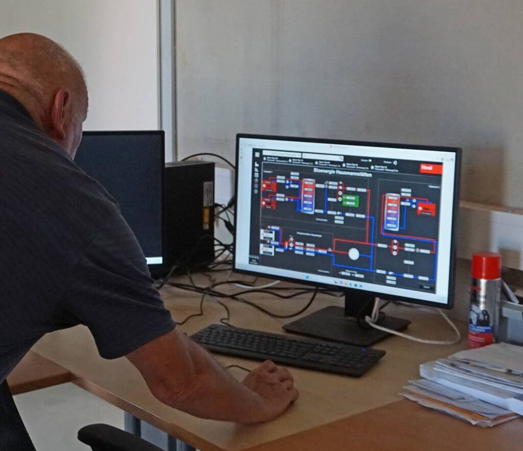 Bioenergie Hausmannstätten:aus Holzabfall wird Nahwärme 2 Heizwerk Hausmannstätten