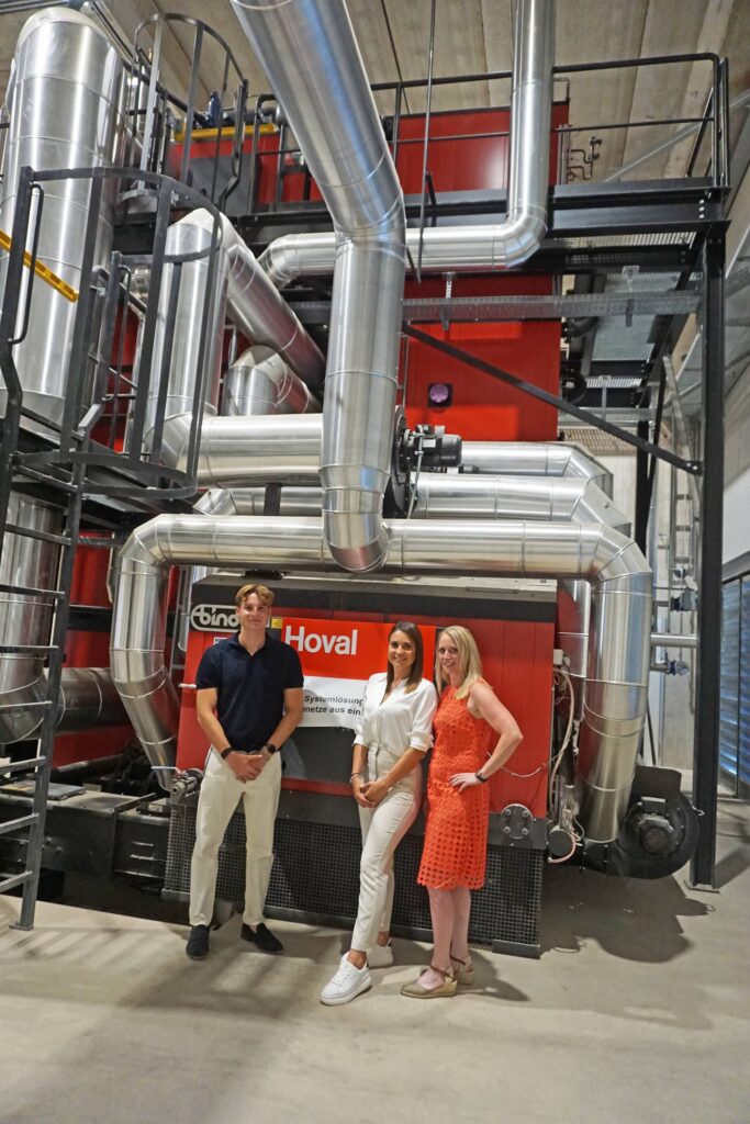 Bioenergie Hausmannstätten:aus Holzabfall wird Nahwärme 5 Heizwerk Hausmannstätten