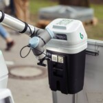 Die Mistkübel sind mit Sensoren ausgestattet, anhand derer der Füllstand ermittelt wird. Ist der Behälter voll, macht sich „Scarab“ auf den Weg. Scarab2022_2_c_Brantner