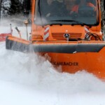 Bei der Konzeption der Baureihe Praxos wurde besonderes Augenmerk auf hohe Laufruhe und ungehinderten walzenförmigen Auswurf gelegt. kahlbacher Praxos